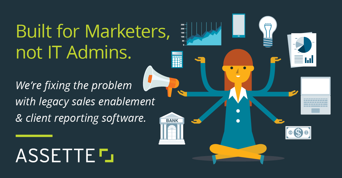 How we're fixing the problem with legacy sales enablement and client reporting software