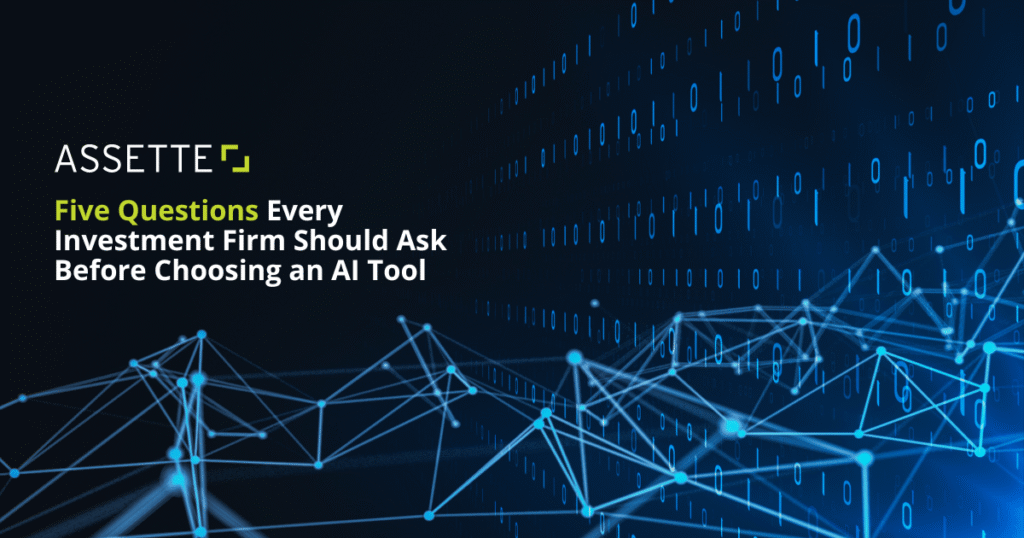 AI in Investment Management: Ask These Five Questions